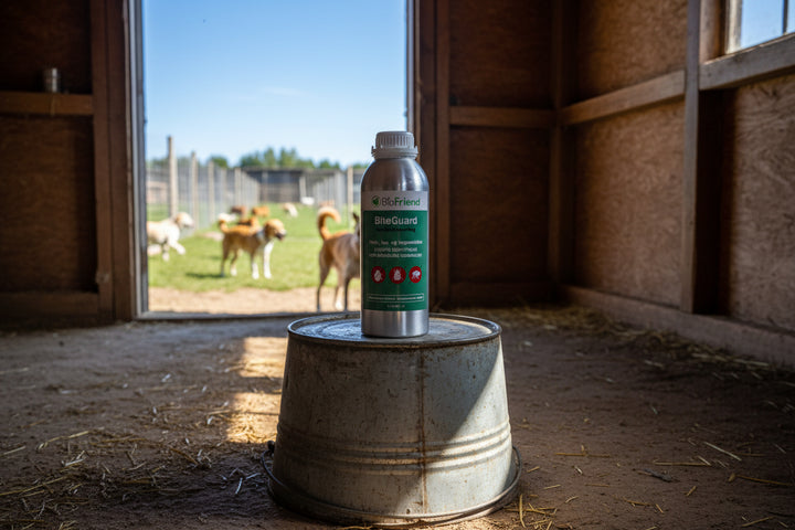 👩🐶BiteGuard Områdebehandling – Flått, lus og loppemiddel