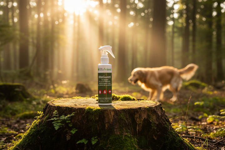 🐶 BiteGuard for hund – Flått, lus og loppemiddel